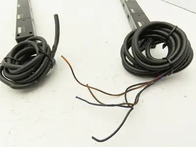 Keyence PJ-55A PJ-50A Light Curtain Sensor Transmitter And Receiver Set 12-24VDC