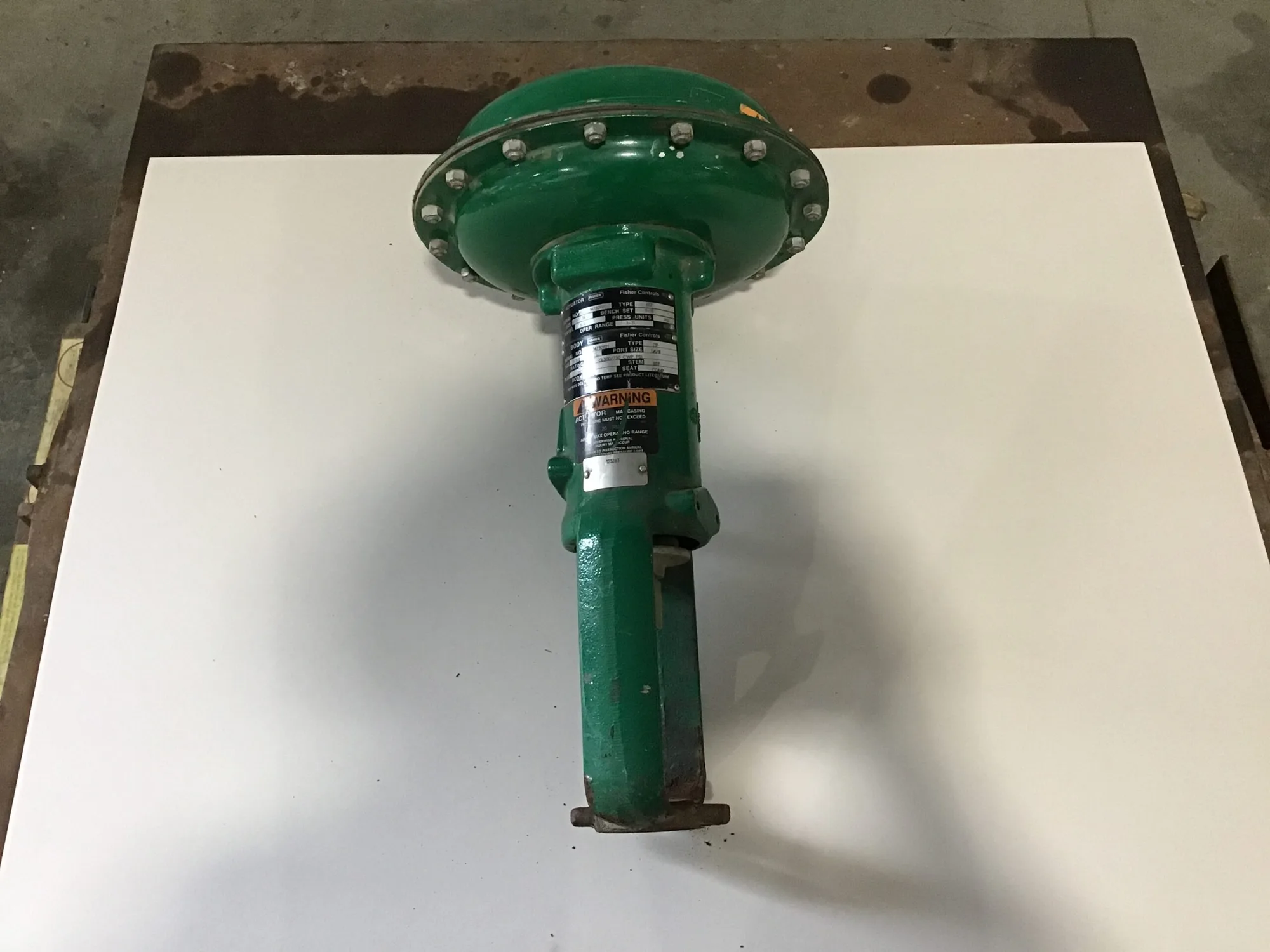 Fisher Type 667 Size 34 Diaphragm Actuator 3–15 PSI Pneumatic