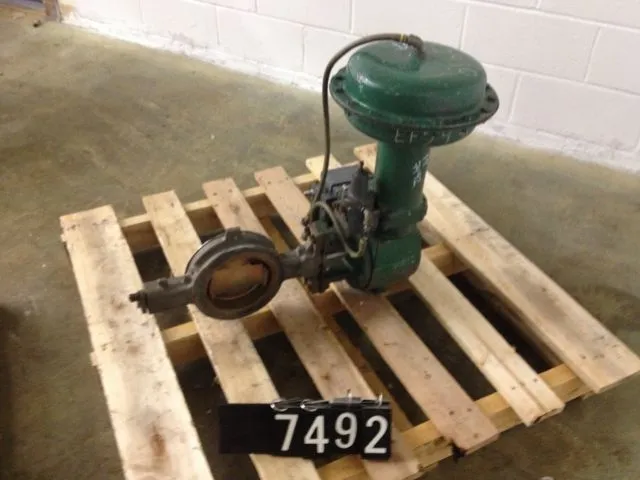 Fisher type 8510 Butterfly Valve size 6"