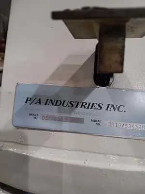 USED PA INDUSTRIES DSRA600 D