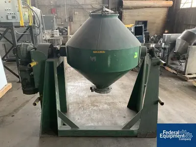 USED Patterson-Kelley 10 Cu Ft P-K Double Cone Blender, 134# Density