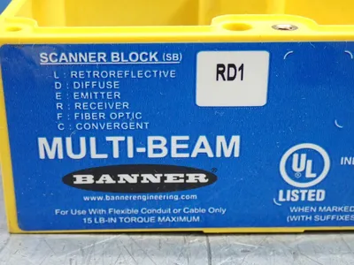 New | in-Stock BANNER SBRD1 Photoelectric Sensors Ohio US | HGR 24 #755622