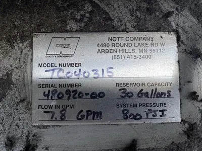 USED NOTT TC040315