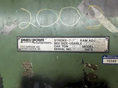 USED 1992 PNEU POWR 4P-20