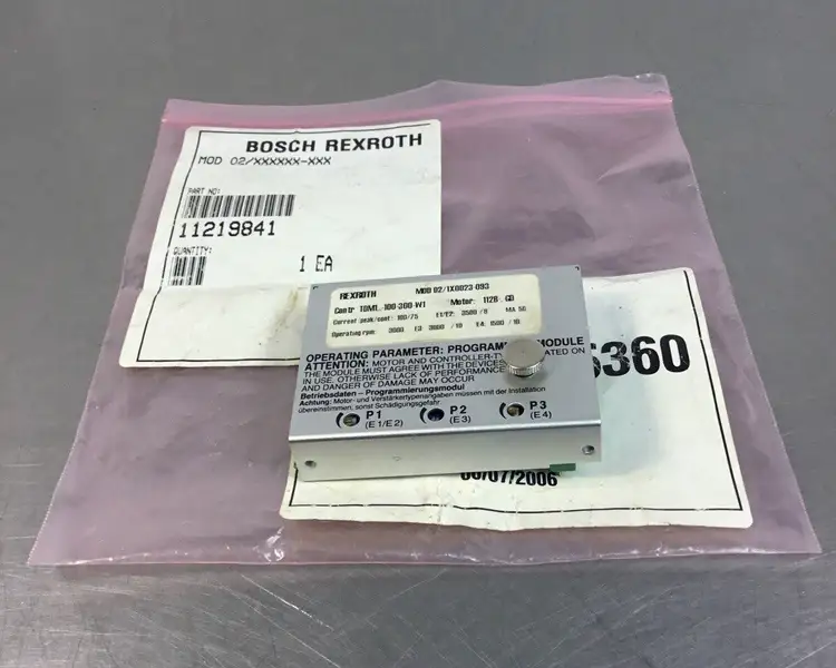 Used Indramat Rexroth Programming Module Sensors | Palmetto Automation #1152059