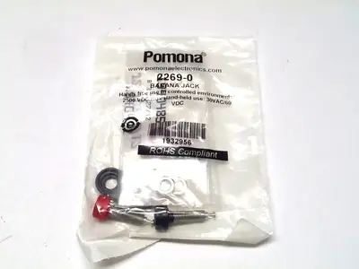 New | in-Stock POMONA BANANA JACK Misc Industrial Equipment | Maverick Industrial Sales #1109041