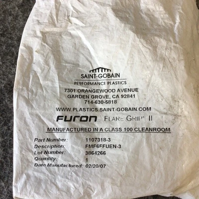New | in-Stock Saint-Gobain FMF6FFUEN-3 Valves/Fittings California US | Davliegogo LLC #1732664