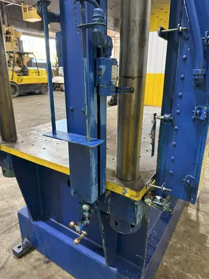 75 TON DAKE MODEL #18-558 HYDRAULIC 4-POST PRESS,  23" STROKE: YOBRO #24094