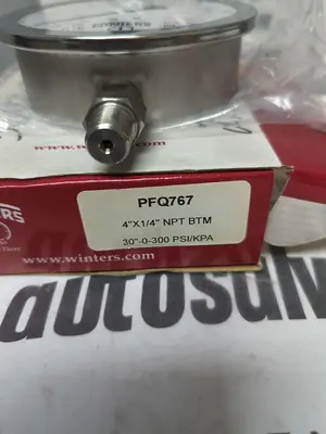 New | in-Stock WINTERS PFQ767 Universal Pressure Meters Ohio US | Surplus Asset Holdings #1237168
