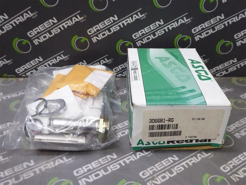ASCO 306681-RG Solenoid Valve Rebuild Kit New NIB