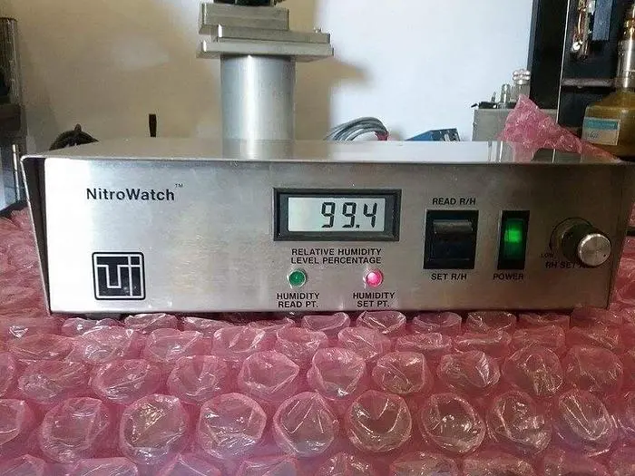 NITRO WATCH RELATIVE HUMIDITY LEVEL PERCENTAGE