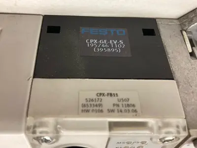 Used FESTO CPX-GE-EV-S Solenoid Valves Ohio US | Surplus Asset Holdings #1365847
