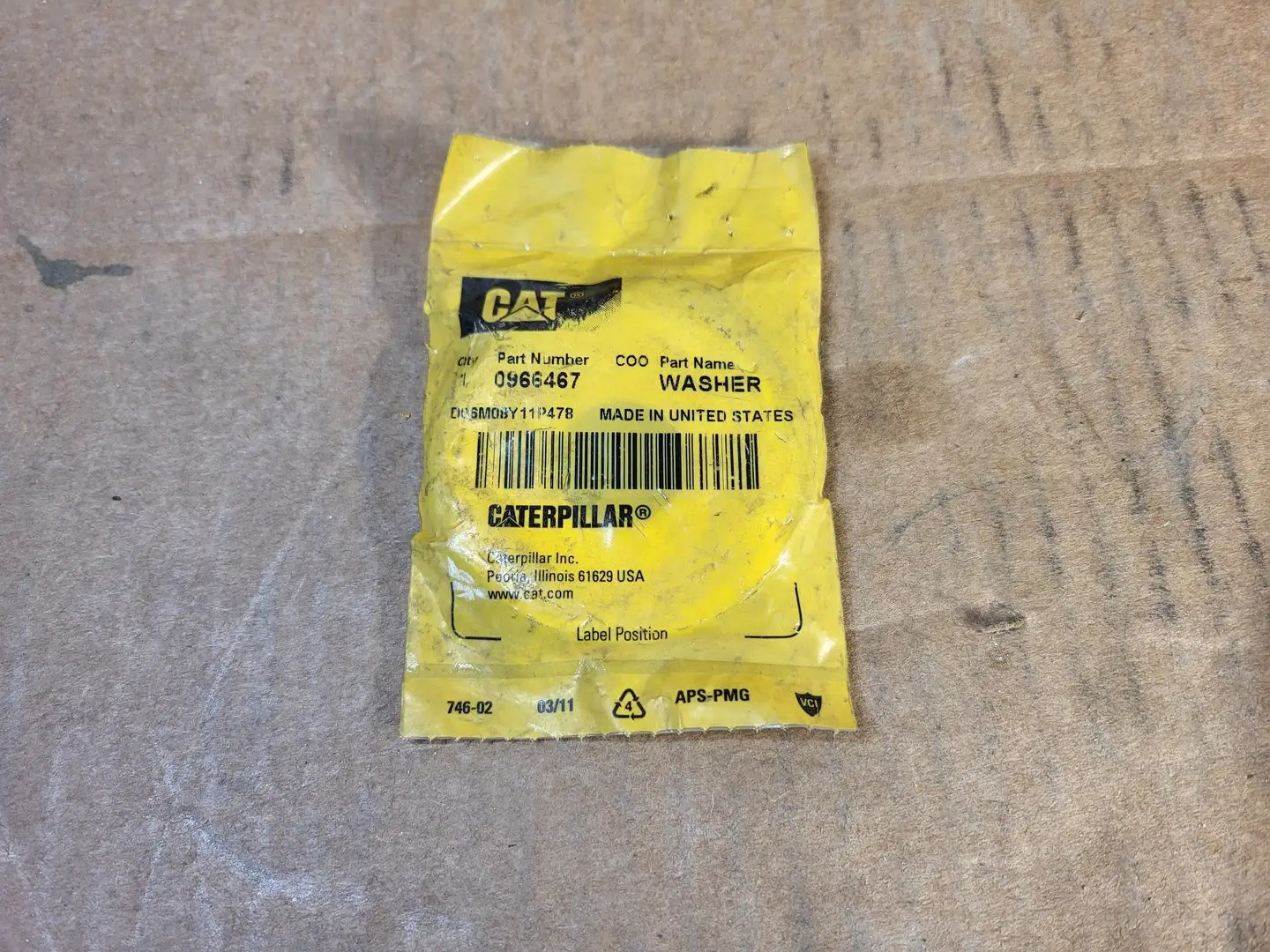 NEW CATERPILLAR 0966467