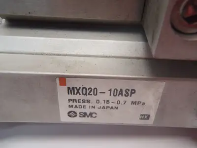 Used SMC Pneumatic Cylinder, Slide Table, Stroke ADJ. Linear Actuators Michigan US | Maverick Industrial Sales #1394970