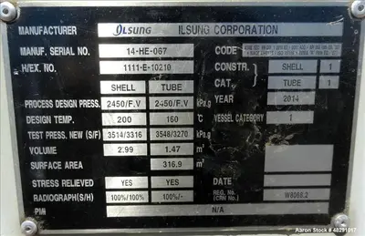 USED ILSUNG CORPORATION AEU