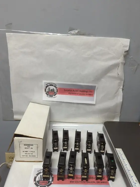 Used SIEMENS BQ1B040 Miscellaneous Equipment (Electrical & Power) | Surplus Asset Holdings #1192836