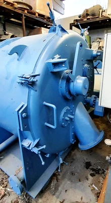 Krauss-Maffei HZ 125/2.5 Si peeler centrifuge, 1.4571 SS.