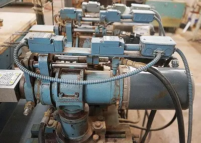 USED CEMCO 3-HEAD HORIZONAL BORING MACHINE