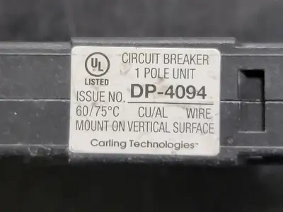 USED CARLING TECHNOLOGIES CA1-X0-25-118-A11-MG