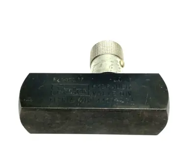 Used Parker Colorflow In-line Flow Control Valve, Hydraulic 5000psi Pump & Valve Parts Michigan US | Maverick Industrial Sales #1402147