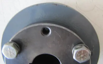 Amec Single Groove Pulley 3.75" OD 1B34SH With 7/8" ID Bushing