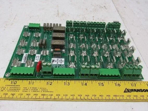 Glunz & Jensen 10034941 Rev D PCB Panel Fuse Board