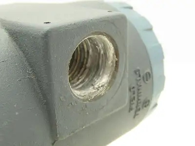 Foxboro 841GM-B Electronic Pressure Transmitter 12.5-36vdc 100psi 7.5" OD Flange
