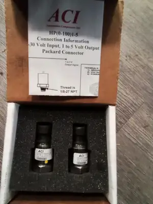 Used ACI 96115 Pressure Transmitters US | Infinity wholesale & Supply LLC #1305734