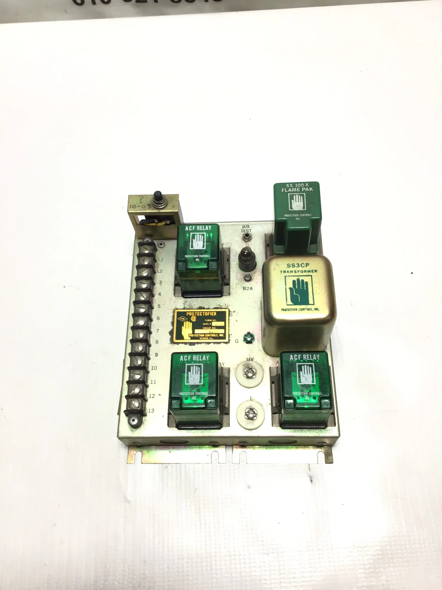 Protection Controls 6642-VBNR Protectofier Flame Controls