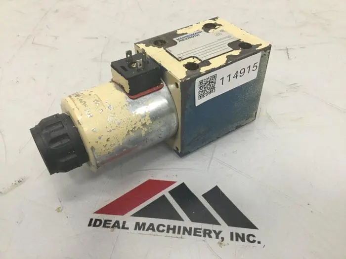 Used REXROTH 4WE10D32/CG24N9K4 Valves/Fittings Michigan US | Ideal Machinery #607166