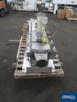 USED Readco 5" Readco Twin Screw Processor, S/S