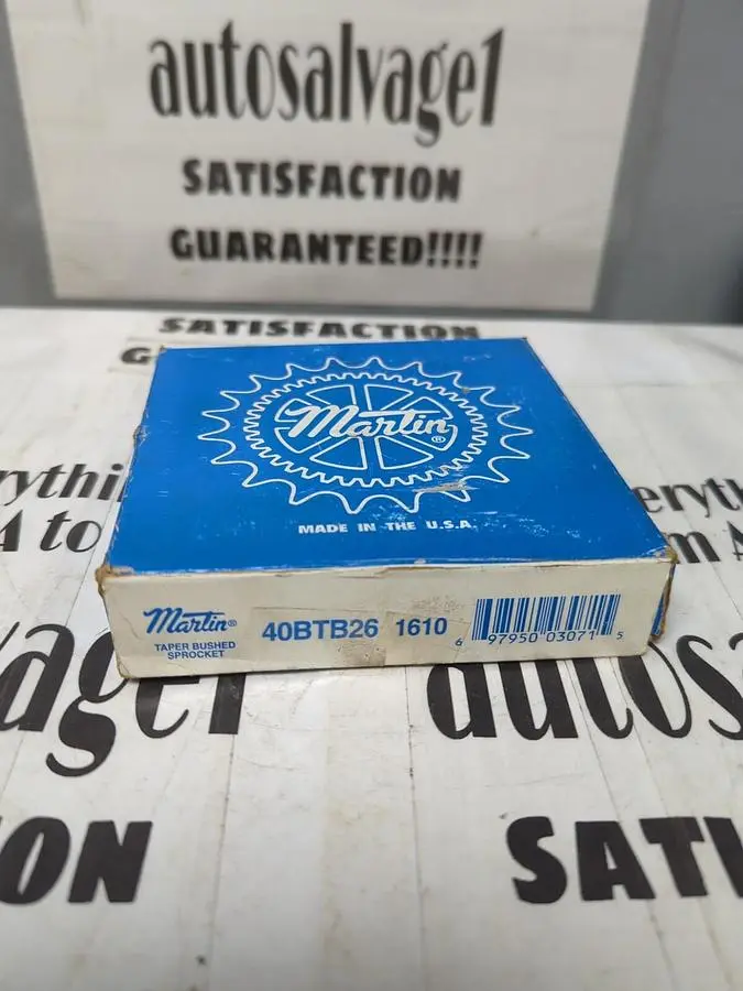 New | in-Stock MARTIN 40BTB26 1610 Conveyor Parts | Surplus Asset Holdings #1217381