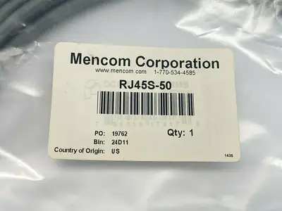 New | in-Stock Mencom RJ45S-50 Cable & Wire Michigan US | Maverick Industrial Sales #1400689