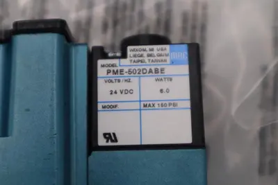NEW MAC 6211C-000-PM-502DA W/ PME-502DABE SOLENOID VALVE 6200 SERIES #H728A