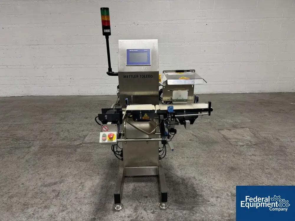 Used Mettler Toledo Mettler Toledo Hi-Speed Checkweigher, Model XD2 Checkweighers - Belt Ohio US | Federal Equipment Company #1512754