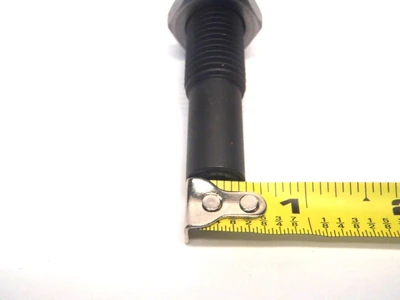 Black Proximity Sensor End Stop Spring Adapter 1" 5/8" Thread - Used