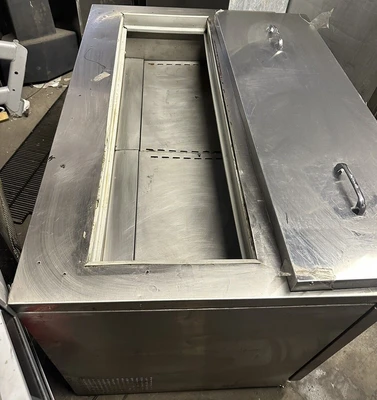 174-0085 Fagor FST-48-12 48” Commercial Self Contained Prep Table Cooler