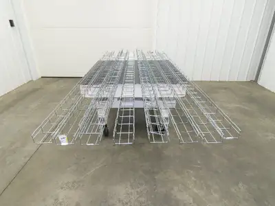 Legrand CF54/100EZ Cablofil Cable Tray 2" x 4" x 10' Galvanized Wire Lot of 10