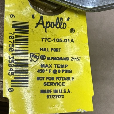 NEW Apollo 77C-105-01A