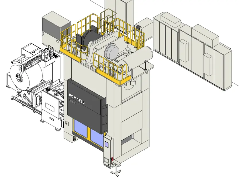 NEW 2026 KOMATSU PRESSES KOMATSU H2FM800 PRESS