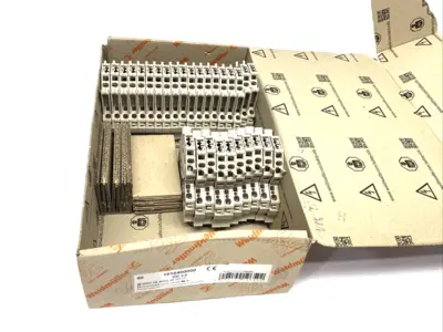 ZSI 2.5,1616400000 | Weidmuller ZSI 2.5 Fuse Terminal Block 2.5mm² Dark Beige 1616400000 LOT OF 29 - New Other