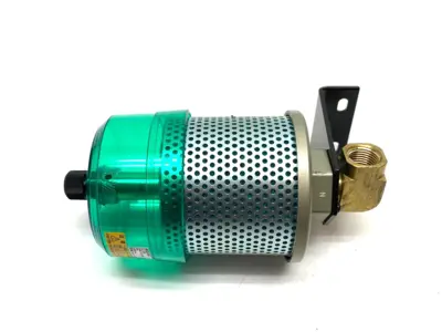 USED SMC EXHAUST CLEANER COMPRESSED AIR MUFFLER 1/2" NPT