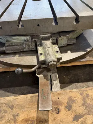 36" X 36" MANUAL  ROTARY TABLE. STOCK # 0668325