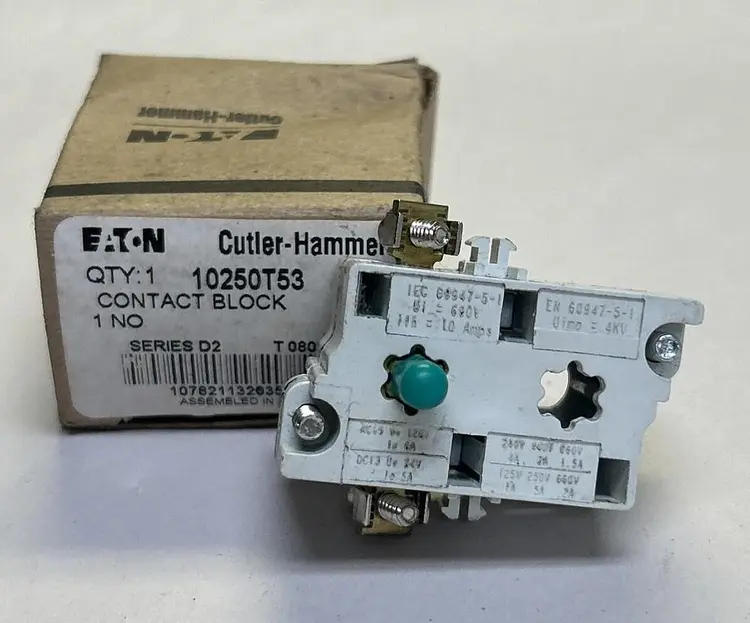 Used EATON 10250T53 Contact Blocks Ohio US | Surplus Asset Holdings #1225476