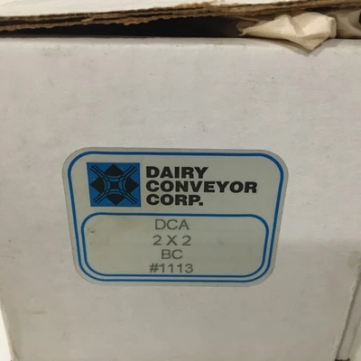 NEW Dairy Conveyor Corp DCA 2X2
