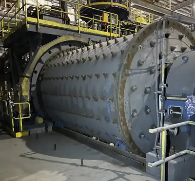 10' x 14' Rod Mill, 400kW (536HP)