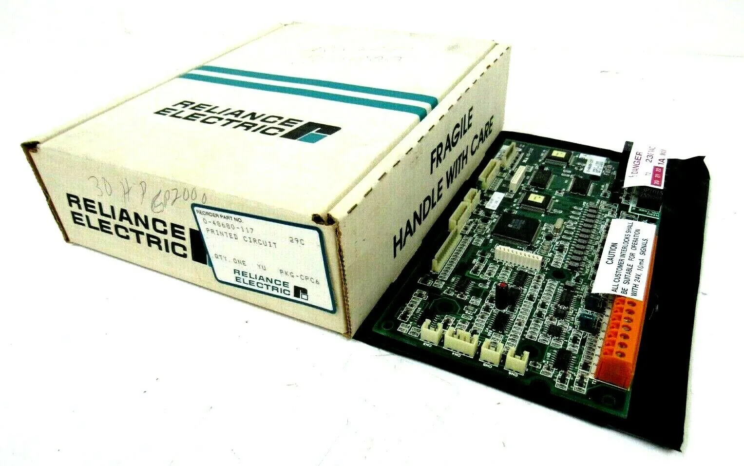 NEW RELIANCE ELECTRIC 0-48680-117 REGULATOR BOARD GPI-100 048680117