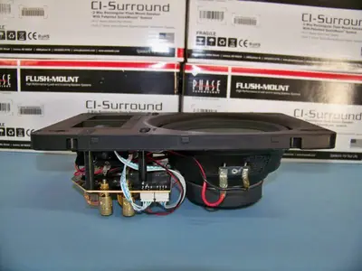 (4) Phase Technologies CI-Surround (CI_SURR) Flush-Mount In-Wall Home Theater Speakers - NEW IN BOX