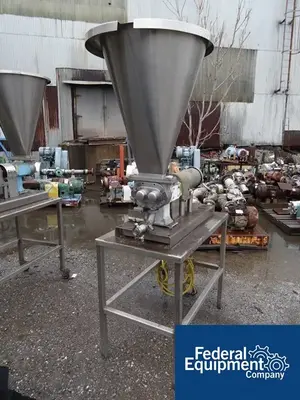 USED Waukesha 1.5" Waukesha Rotary Lobe Pump, Model 34, S/S