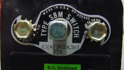 General Electric E2A73R2A3N1 SBM Rotary Switch New NIB